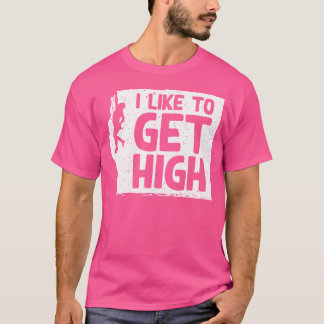 T-shirt Funny Rock Escalade Pour Hommes Femmes Montagne In