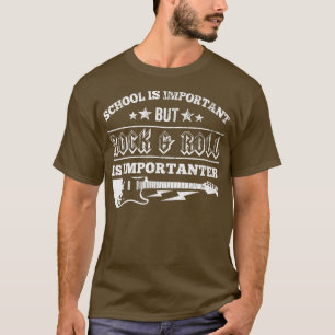T-shirt Funny Rock N'Roll étudiant en guitare309