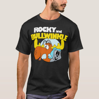 T-shirt Funny Rocky et Bullwinkle