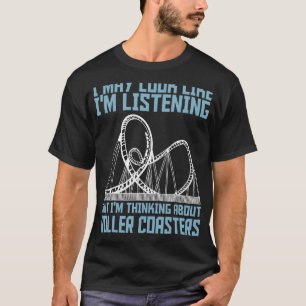 T-shirt Funny Roller Dessous de verre Amusement Park Lover