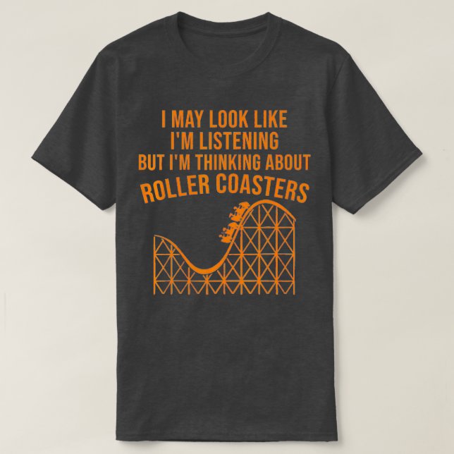 T-shirt Funny Roller Dessous de verre Cadeau mignon Parc d (Design devant)