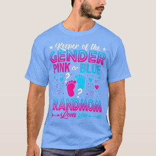 T-shirt Funny Rose Ou Bleu Grand-Mère Vous Aime Genre Reve