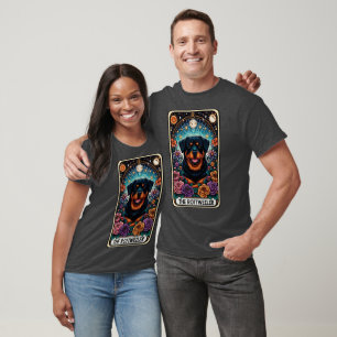 T-shirt Funny Rottweiler Carte Tarot