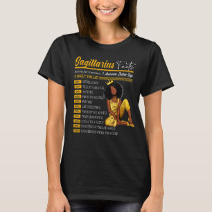 T-shirt Funny Sagittarius Faits merveilleux Zodiac Sign Ho