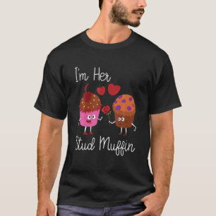 T-shirt Funny Saint-Valentin Je Suis Son Étalon Couple