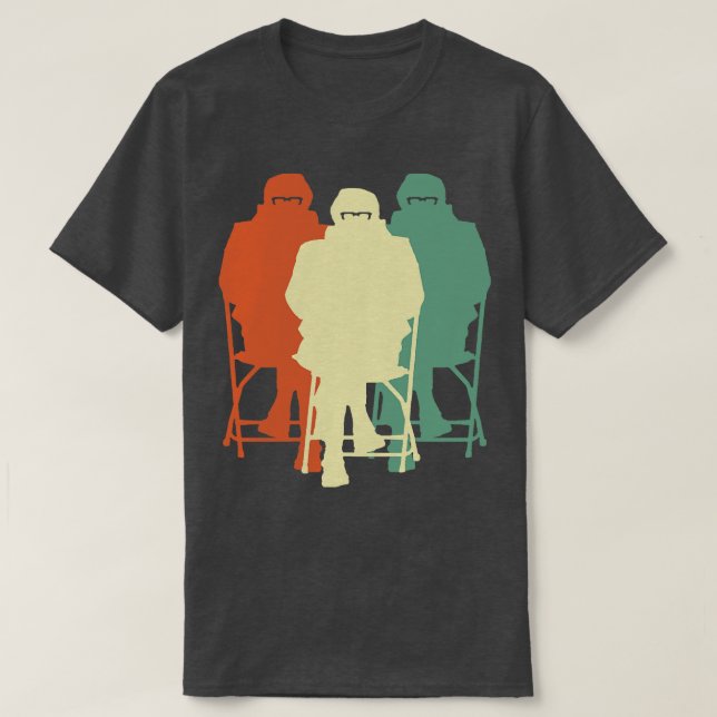 T-shirt Funny Sanders Mittens Mème Silhouette (Design devant)