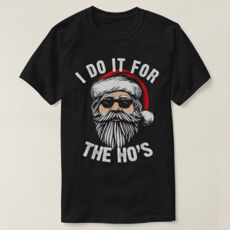 T-shirt Funny Santa Beard Christmas Humor