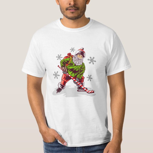 T-shirt Funny Santa Claus Christmas (Devant)