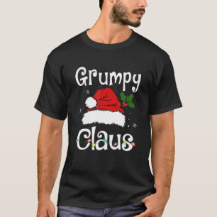 T-shirt Funny Santa Grumpy Claus Christmas Matching Family