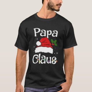 T-shirt Funny Santa Papa Claus Christmas Matching Family