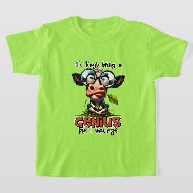 T-shirt Funny sarcasme génie du mot art (Poser)