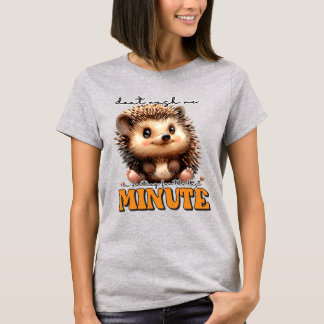 T-shirt Funny sarcasme hérisson art du mot
