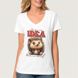 T-shirt Funny sarcasme hérisson idée d'art de mots