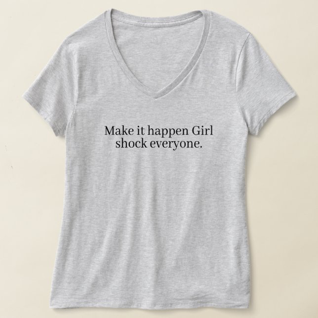 T-shirt Funny Sarcastic Quotes Customized Your Own Quotes (Poser)