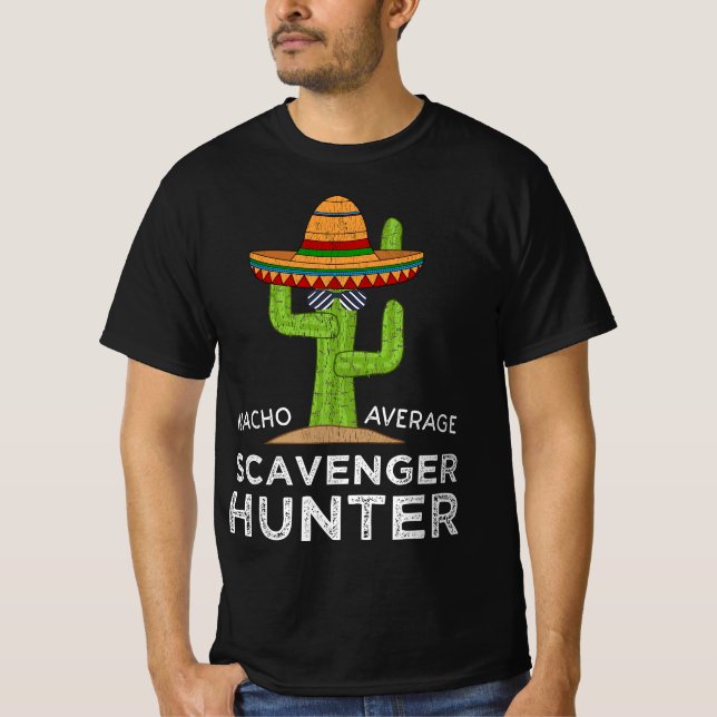 T-shirt Funny Scavenger Hunt Saying For Adventure Hunter E (Devant)