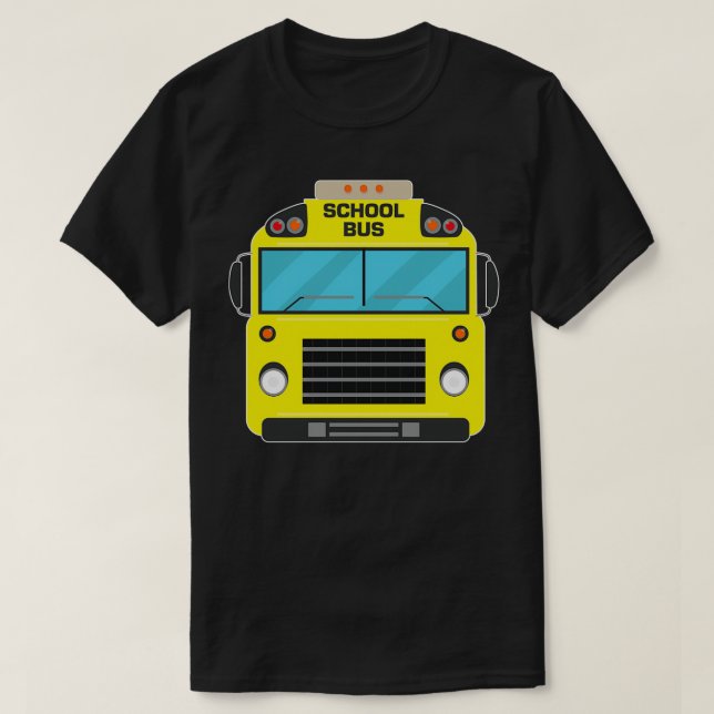 T-shirt Funny School Bus Driver 13 (Design devant)