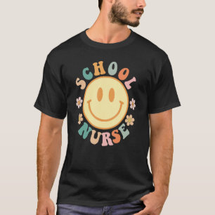 T-shirt Funny School Nurse Graphisme Tee - shirts Tops Ret