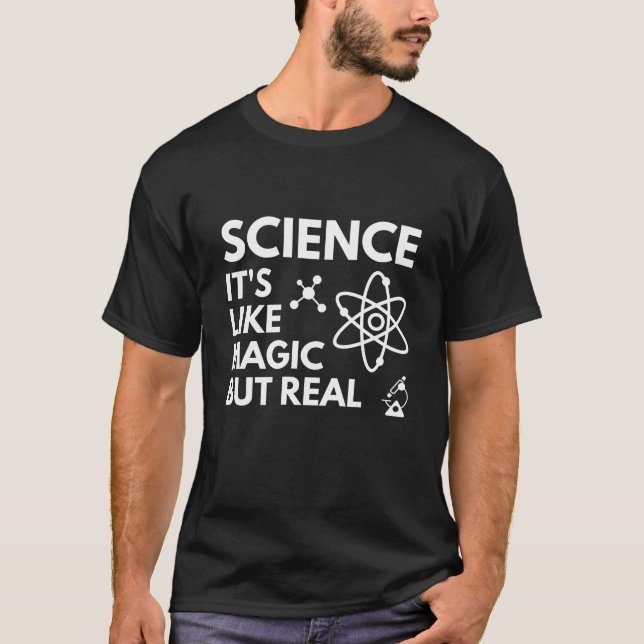 T-shirt Funny Science, don d'enseignant de sciences pour l (Devant)