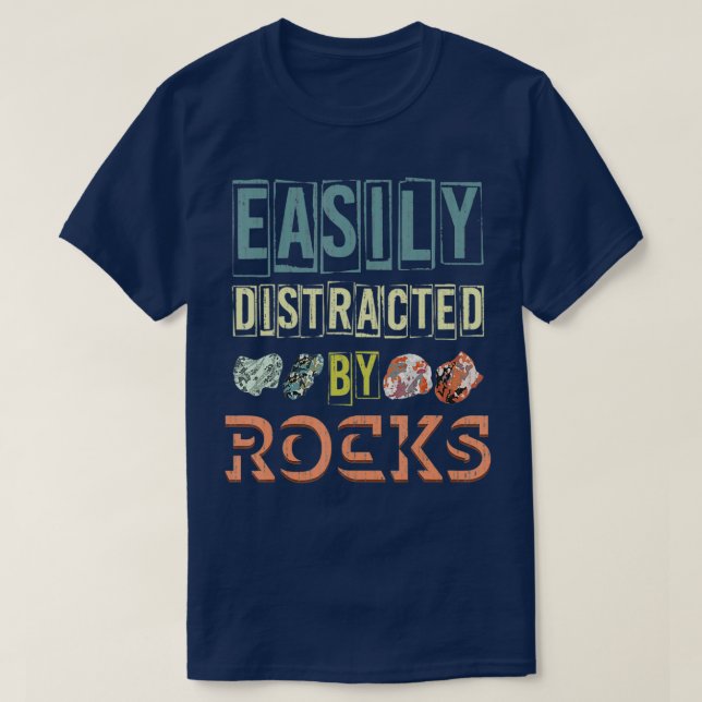 T-shirt Funny Science Géologue Rock Collector Paleontolog (Design devant)