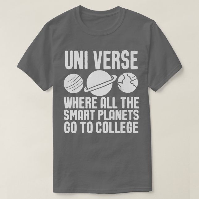 T-shirt Funny Science - Planet Nerd Humour Premium (Design devant)