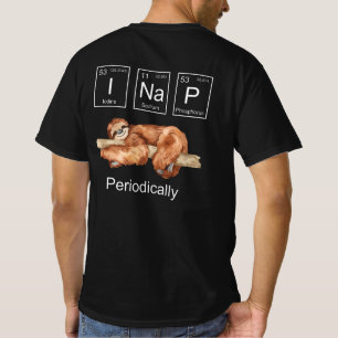 T-shirt Funny Science Sloth