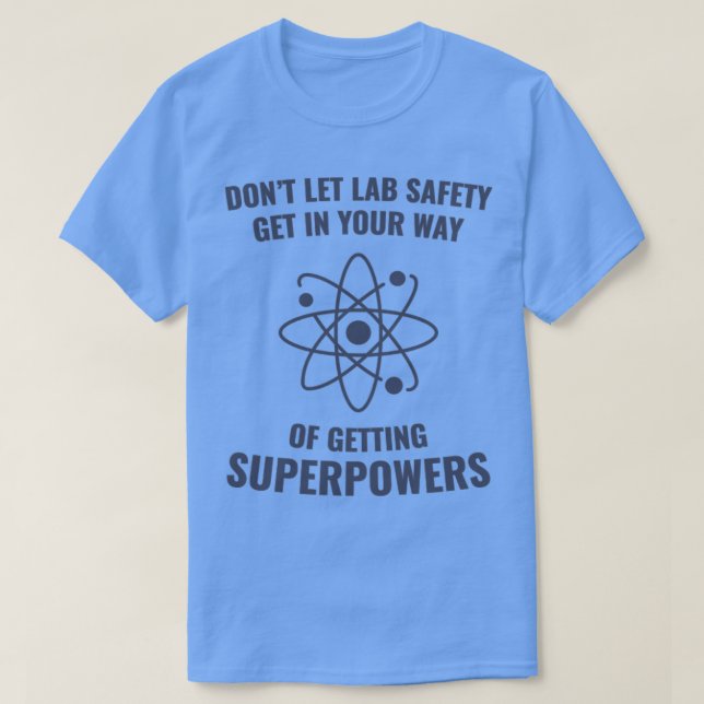 T-shirt Funny Scientist Chemistry (Design devant)