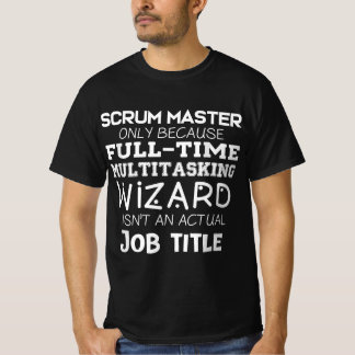 T-shirt Funny Scrum Master Cadeau Agile Development Team