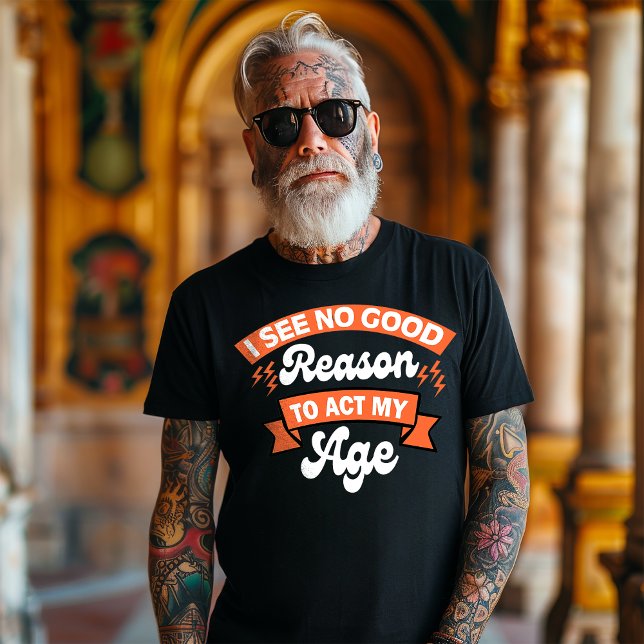 T-shirt Funny Senior (Créateur téléchargé)