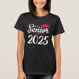 T-shirt Funny Senior 2025 Graduation Class of 2025 Girls T