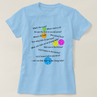 T-shirt Funny Senior Pickleball Chaos Sac fourre-tout