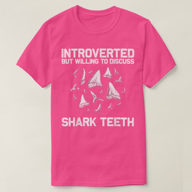 T-shirt Funny Shark Tooth (Design devant)