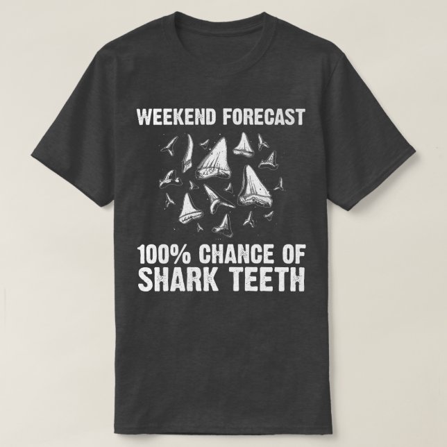 T-shirt Funny Shark Tooth (Design devant)