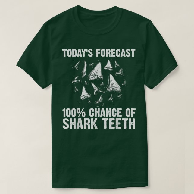 T-shirt Funny Shark Tooth (Design devant)