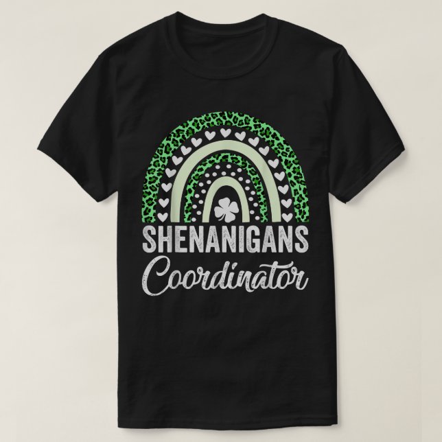 T-shirt Funny Shenanigans coordinateur St Patrick's Day Te (Design devant)