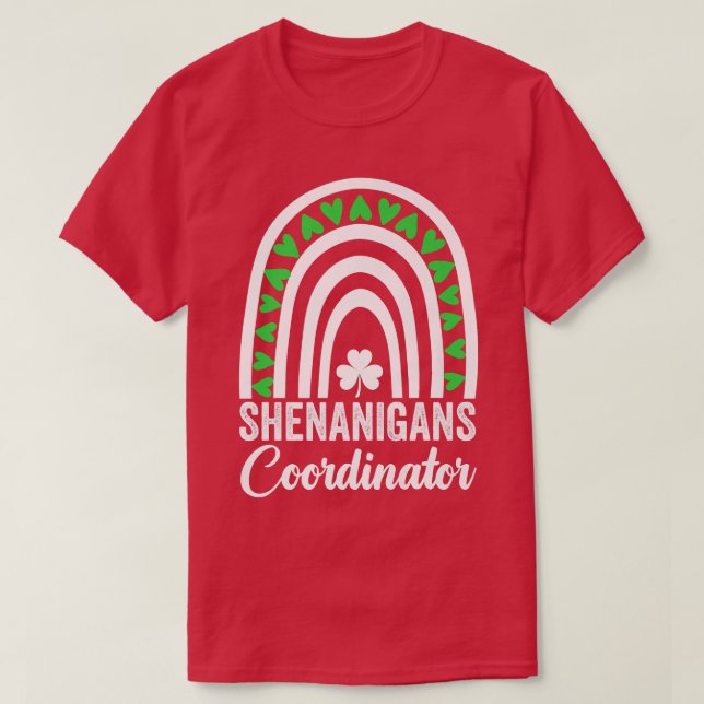 T-shirt Funny Shenanigans coordinateur St Patrick's Day Te (Design devant)