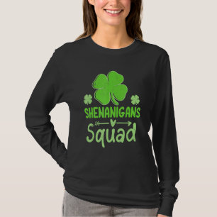 T-shirt Funny Shenanigans Squad St Patrick's Day Correspon
