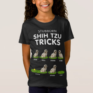T-Shirt Funny Shih Tzu Trick pour hommes, femmes et enfant