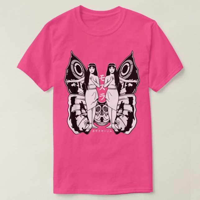 T-shirt Funny Shobijin Mothra Mutant Insect Fairy Kaiju Ja (Design devant)