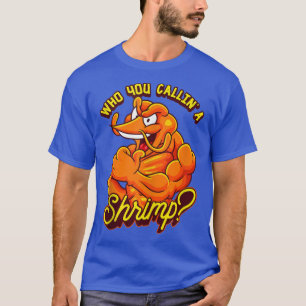 T-shirt Funny Shrimp Poids Bodybuilder entraînement gym
