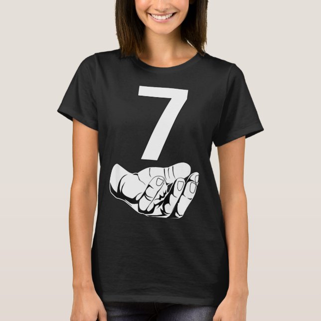 T-shirt Funny Six Seven Gen Alpha Slang Meme 6 7 Matching  (Devant)