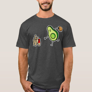 T-shirt Funny Skittttes avocado Skittle player cadeau