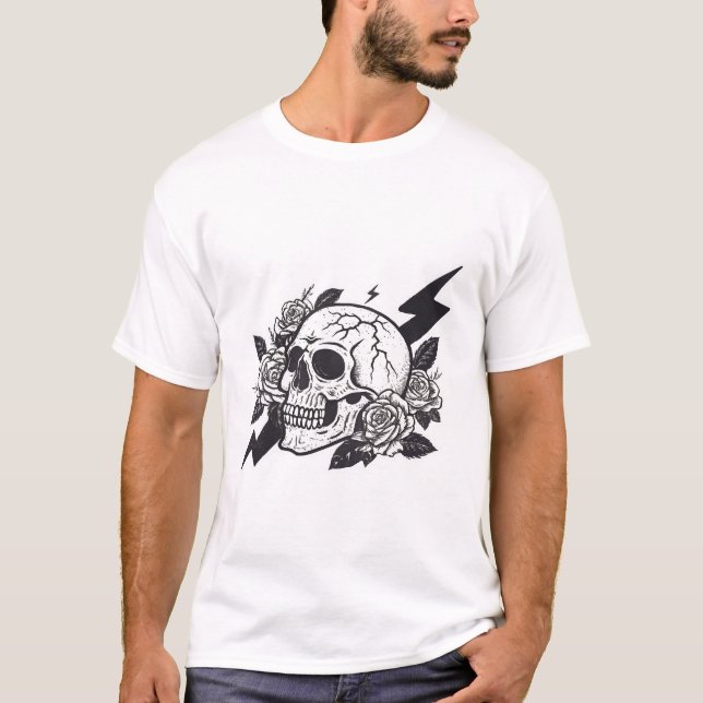 T-shirt Funny Skull Lover (Devant)