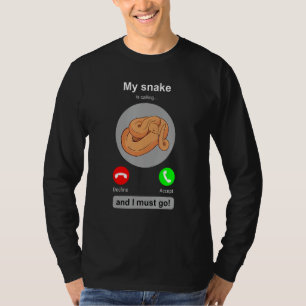 T-shirt Funny Snake Shirt Snake Lover Snake Propriétaire C