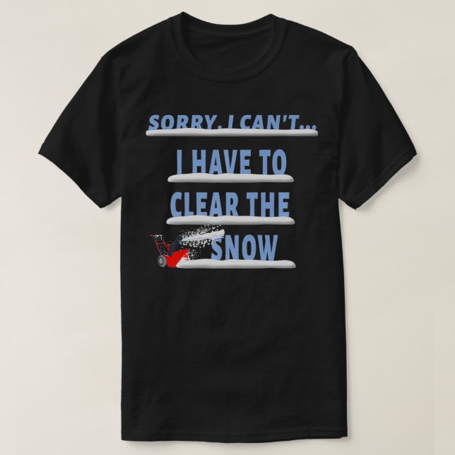 T-shirt Funny Snow (Design devant)