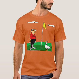 T-shirt Funny Spectickles Golf Goose toon Humour