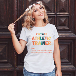 T-shirt Funny Sports Définition Entraîneur sportif