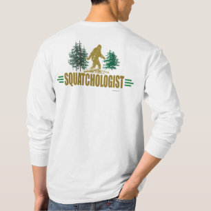 T-shirt Funny Squatchologue, Sasquatch, Je Crois
