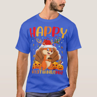 T-shirt Funny Squirrel Animal Lover Happy Squirrel HelloTh