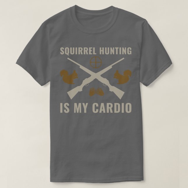T-shirt Funny Squirrel Hunter Squirrel Hunter Squirrel Hun (Design devant)