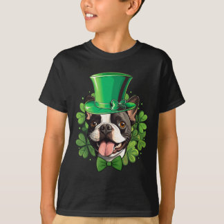 T-shirt Funny St Patricks Boston Terrier 